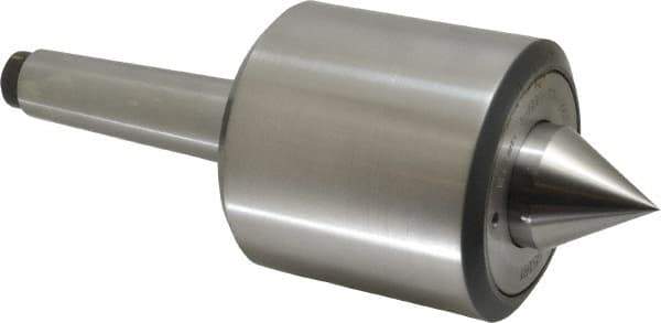 Riten - MT4 Taper Shank, 3-3/4" Head Diam 10,900 Lb Capacity Live Center - 4,000 Max RPM, 3-27/32" Head Length, 1.6563" Point Diam, 1-3/4" Point Len, 4,800 Lb Max Workpc, Standard Point - All Tool & Supply