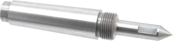 Riten - 5/8" Head Diam, Steel Long Point Solid Dead Center - 4MT Morse Taper, 5/8" Point Diam, 2-1/4" Point Length - All Tool & Supply