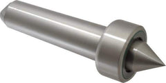 Riten - MT5 Taper Shank, 2-13/16" Head Diam 9,400 Lb Capacity Live Center - 1,000 Max RPM, 1-13/32" Head Length, 1-1/2" Point Diam, 1-1/2" Point Len, 3,800 Lb Max Workpc, Standard Point - All Tool & Supply