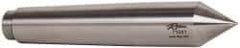 Riten - 1.231" Head Diam, Hardened Tool Steel Standard Point Solid Dead Center - 4MT Morse Taper, 1.231" Point Diam, 6-3/4" OAL - All Tool & Supply