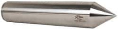 Riten - 2.494" Head Diam, Hardened Tool Steel Standard Point Solid Dead Center - 6MT Morse Taper, 2.494" Point Diam, 11-1/2" OAL - All Tool & Supply