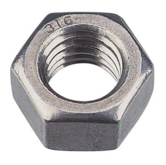 Value Collection - M33x3.50 Metric Coarse Steel Right Hand Hex Nut - 50mm Across Flats, 26mm High, Zinc-Plated Finish - All Tool & Supply