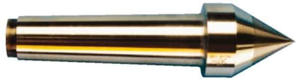 Riten - 1-3/4" Head Diam, Carbide-Tipped Steel Standard Point Solid Dead Center - Jarno 14 Taper, 1-3/4" Point Diam - All Tool & Supply