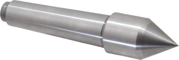 Riten - 1-1/4" Head Diam, Carbide-Tipped Steel Standard Point Solid Dead Center - 3MT Morse Taper, 1-1/4" Point Diam - All Tool & Supply