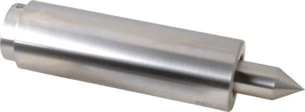 Concentric - Straight Shank, Live Center - 1,500 Max RPM, 0.686" Point Diam, 1.38" Point Len, 2,500 Lb Max Workpiece, Standard Point - All Tool & Supply