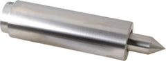 Concentric - Straight Shank, Live Center - 1,500 Max RPM, 0.686" Point Diam, 1.38" Point Len, 2,500 Lb Max Workpiece, Standard Point - All Tool & Supply