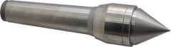 Value Collection - MT4 Taper Shank, 1.77" Head Diam Live Center - 1.48" Point Len, 1,102 Lb Max Workpc, 7.62" OAL, Standard Point - All Tool & Supply