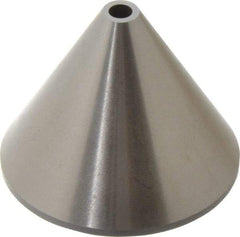 Concentric - 4MT Taper, 0.358 to 2.272" Point Diam, Steel Lathe Bell Head Point - Live Center Compatible - All Tool & Supply