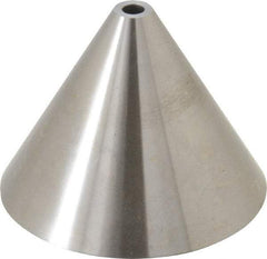 Concentric - 5MT Taper, 0.51 to 3.33" Point Diam, Hardened Tool Steel Lathe Bell Head Point - Compatible with Live Centers - All Tool & Supply