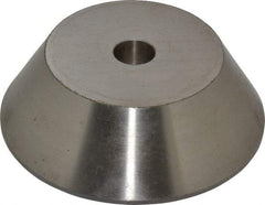 Concentric - 2.17 to 3-1/4" Point Diam, Hardened Tool Steel Lathe Bell Head Point - Compatible with Live Centers - All Tool & Supply