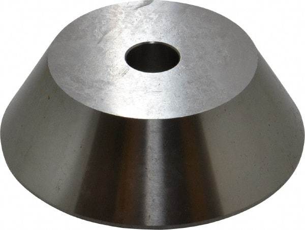 Concentric - 3.21 to 4.8" Point Diam, Hardened Tool Steel Lathe Bell Head Point - Compatible with Live Centers - All Tool & Supply