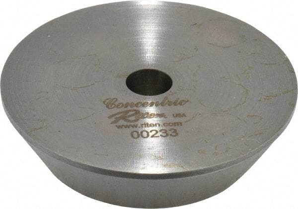 Concentric - 1-3/4 to 2.33" Point Diam, Hardened Tool Steel Lathe Bell Head Point - Compatible with Live Centers - All Tool & Supply