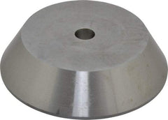 Concentric - 3.14 to 4.22" Point Diam, Hardened Tool Steel Lathe Bell Head Point - Compatible with Live Centers - All Tool & Supply