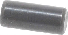 Holo-Krome - 5mm Diam x 12mm Pin Length Grade 8 Alloy Steel Standard Dowel Pin - Black Luster Finish, C 60 (Surface) & C 50-58 Hardness, 1 Beveled & 1 Rounded End - All Tool & Supply