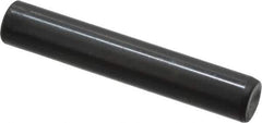 Holo-Krome - 6mm Diam x 35mm Pin Length Grade 8 Alloy Steel Standard Dowel Pin - Black Luster Finish, C 60 (Surface) & C 50-58 Hardness, 1 Beveled & 1 Rounded End - All Tool & Supply