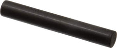 Holo-Krome - 10mm Diam x 70mm Pin Length Grade 8 Alloy Steel Standard Dowel Pin - Black Luster Finish, C 60 (Surface) & C 50-58 Hardness, 1 Beveled & 1 Rounded End - All Tool & Supply