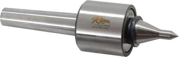 Riten - MT3 Taper Shank, 2-1/8" Head Diam 3,400 Lb Capacity Live Center - 6,000 Max RPM, 2" Head Length, 3/8" Point Diam, 2" Point Len, 310 Lb Max Workpc, 2" Tip Diam, Long Point - All Tool & Supply