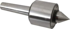 Riten - MT4 Taper Shank, 3-1/16" Head Diam 4,500 Lb Capacity Live Center - 4,000 Max RPM, 2-25/32" Head Length, 1-3/8" Point Diam, 1-13/16" Point Len, 2,100 Lb Max Workpc, Standard Point - All Tool & Supply