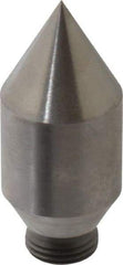 Royal Products - 5/8-18" Thread, 3MT Taper, 1" Point Diam, Tool Steel Lathe Extended Point - 1-7/8" OAL - All Tool & Supply