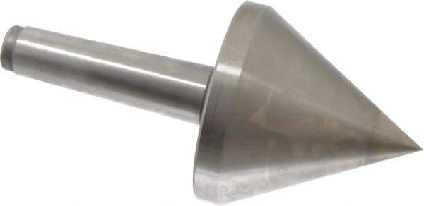 Royal Products - MT4 Taper Shank, 4-5/32" Head Diam 3,180 Lb Capacity Live Center - 4,500 Max RPM, 4-1/8" Head Length, 1-1/4" Point Diam, 4-1/8" Point Len, 630 Lb Max Workpc, 8-11/16" OAL, Pipe Nose Point - All Tool & Supply