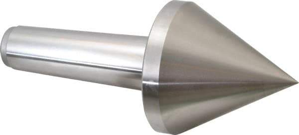 Royal Products - MT5 Taper Shank, 4-5/32" Head Diam 3,180 Lb Capacity Live Center - 4,500 Max RPM, 4-1/8" Head Length, 1-1/4" Point Diam, 4-1/8" Point Len, 630 Lb Max Workpc, 9-13/16" OAL, Pipe Nose Point - All Tool & Supply