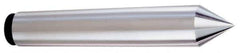 Royal Products - 1.748" Head Diam, High Speed Steel Standard Point Solid Dead Center - 5MT Morse Taper, 1.748" Point Diam, 8-1/2" OAL - All Tool & Supply