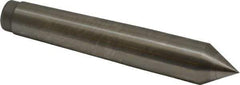 Royal Products - 0.7" Head Diam, High Speed Steel Standard Point Solid Dead Center - 2MT Morse Taper, 0.7" Point Diam, 4-3/16" OAL - All Tool & Supply