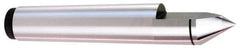 Royal Products - 1.748" Head Diam, Carbide-Tipped Steel Standard Point Half Dead Center - 5MT Morse Taper, 1.748" Point Diam, 8-1/2" OAL - All Tool & Supply