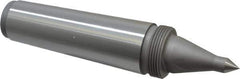 Royal Products - 1.748" Head Diam, Hardened Steel Long Point Solid Dead Center - 5MT Morse Taper, 1/2" Point Diam, 0.81" Point Length, 8-7/16" OAL - All Tool & Supply