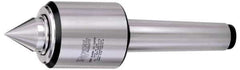 Royal Products - MT5 HD Taper Shank, 3.82" Head Diam 5,300 & 10,540 Lb Capacity Live Center - 3,000 Max RPM, 3.89" Head Length, 2" Point Diam, 2.31" Point Len, 5,240 Lb Max Workpc, 11-13/16" OAL, Standard Point - All Tool & Supply