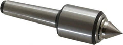 Royal Products - MT3 Taper Shank, 1-3/4" Head Diam 2,155 Lb Capacity Live Center - 6,000 Max RPM, 2.12" Head Length, 7/8" Point Diam, 1.07" Point Len, 885 Lb Max Workpc, 6-7/16" OAL, 3/8" Tip Diam, Standard Point - All Tool & Supply