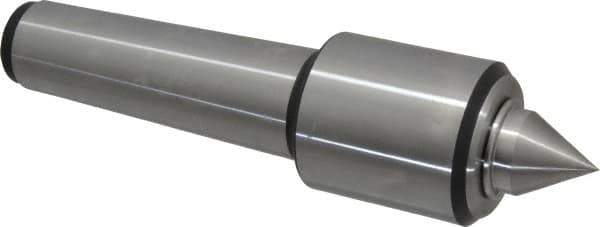 Royal Products - MT5 Taper Shank, 2.45" Head Diam 4,390 Lb Capacity Live Center - 5,000 Max RPM, 2.78" Head Length, 1-1/4" Point Diam, 1.47" Point Len, 2,240 Lb Max Workpc, 9-3/4" OAL, 1/2" Tip Diam, Standard Point - All Tool & Supply