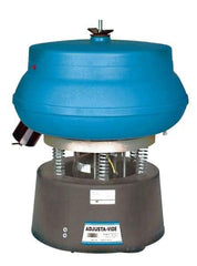 Raytech - 0.75 Cu Ft, 1/3 hp, Wet/Dry Operation Vibratory Tumbler - Adjustable Amplitude, Flow Through Drain - All Tool & Supply