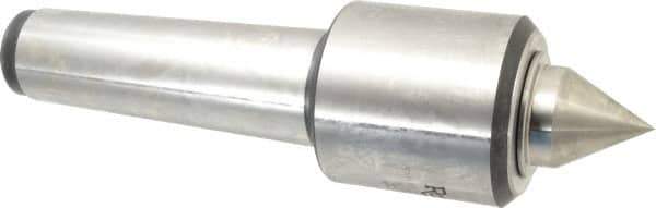 Royal Products - MT6 HD Taper Shank, 3.82" Head Diam 5,300 & 10,540 Lb Capacity Live Center - 3,000 Max RPM, 3.89" Head Length, 2" Point Diam, 2.31" Point Len, 5,240 Lb Max Workpc, 14" OAL, Standard Point - All Tool & Supply