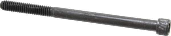 Value Collection - 5/16-18 UNC Hex Socket Drive, Socket Cap Screw - Alloy Steel, Black Oxide Finish, Partially Threaded, 4-1/2" Length Under Head - All Tool & Supply