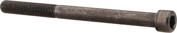 Value Collection - 5/16-24 UNF Hex Socket Drive, Socket Cap Screw - Alloy Steel, Black Oxide Finish, Partially Threaded, 4" Length Under Head - All Tool & Supply