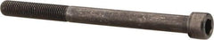 Value Collection - 5/16-24 UNF Hex Socket Drive, Socket Cap Screw - Alloy Steel, Black Oxide Finish, Partially Threaded, 4" Length Under Head - All Tool & Supply