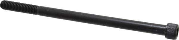 Value Collection - 3/8-16 UNC Hex Socket Drive, Socket Cap Screw - Alloy Steel, Black Oxide Finish, Partially Threaded, 6-1/2" Length Under Head - All Tool & Supply