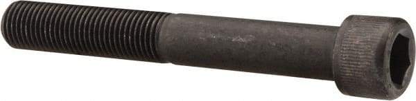 Value Collection - 3/8-24 UNF Hex Socket Drive, Socket Cap Screw - Alloy Steel, Black Oxide Finish, Partially Threaded, 2-3/4" Length Under Head - All Tool & Supply