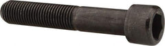 Value Collection - 7/16-20 UNF Hex Socket Drive, Socket Cap Screw - Alloy Steel, Black Oxide Finish, Partially Threaded, 2-1/2" Length Under Head - All Tool & Supply