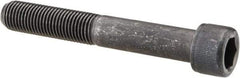 Value Collection - 7/16-20 UNF Hex Socket Drive, Socket Cap Screw - Alloy Steel, Black Oxide Finish, Partially Threaded, 3" Length Under Head - All Tool & Supply