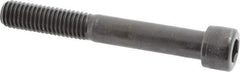 Value Collection - 1/2-13 UNC Hex Socket Drive, Socket Cap Screw - Alloy Steel, Black Oxide Finish, Partially Threaded, 3-3/4" Length Under Head - All Tool & Supply