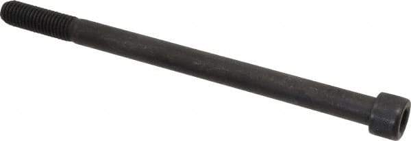 Value Collection - 1/2-13 UNC Hex Socket Drive, Socket Cap Screw - Alloy Steel, Black Oxide Finish, Partially Threaded, 7-1/2" Length Under Head - All Tool & Supply