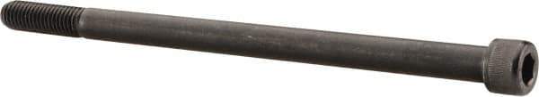 Value Collection - 1/2-13 UNC Hex Socket Drive, Socket Cap Screw - Alloy Steel, Black Oxide Finish, Partially Threaded, 8-1/2" Length Under Head - All Tool & Supply