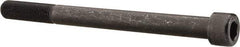 Value Collection - 1/2-20 UNF Hex Socket Drive, Socket Cap Screw - Alloy Steel, Black Oxide Finish, Partially Threaded, 6" Length Under Head - All Tool & Supply