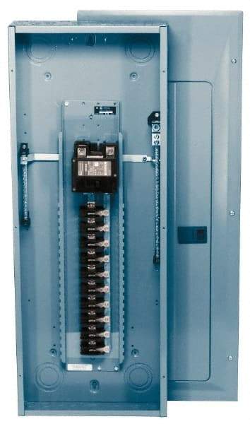 Eaton Cutler-Hammer - 8 Circuits, 120/240 VAC, 125 Amp Main, 6-1/0 AWG, Flush, Indoor Main Lug Load Center - 1 Phase, 1 NEMA Rating, 11 Inch Wide x 3.69 Inch Deep x 13 Inch High - All Tool & Supply