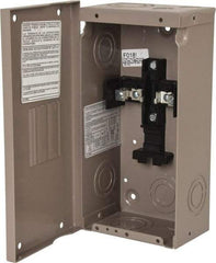 Eaton Cutler-Hammer - 2 Circuits, 120/240 VAC, 40 Amp Main, 14 AWG, Surface, Indoor Main Lug Load Center - 1 Phase, 1 NEMA Rating, 4-1/2 Inch Wide x 3.13 Inch Deep x 9-1/2 Inch High - All Tool & Supply