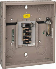 Eaton Cutler-Hammer - 12 Circuits, 120/240 VAC, 125 Amp Main, 6-2/0 AWG, Indoor Main Lug Load Center - 1 Phase, 1 NEMA Rating, 14.31 Inch Wide x 3.88 Inch Deep x 16-3/4 Inch High - All Tool & Supply