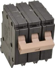 Eaton Cutler-Hammer - 30 Amp, 120/240 VAC, 3 Pole, Plug In Type CH Circuit Breaker - Thermal Magnetic Trip, 10 kA Breaking Capacity, 14-6 AWG - All Tool & Supply