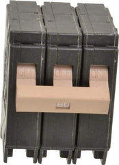 Eaton Cutler-Hammer - 60 Amp, 120/240 VAC, 3 Pole, Plug In Type CH Circuit Breaker - Thermal Magnetic Trip, 10 kA Breaking Capacity, 14-6 AWG - All Tool & Supply